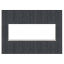 Legrand AWM3GRG4 - adorne? Rustic Grey Three-Gang Screwless Wall Plate