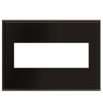 Legrand AWC3GOB4 - adorne? Oil-Rubbed Bronze Three-Gang Screwless Wall Plate