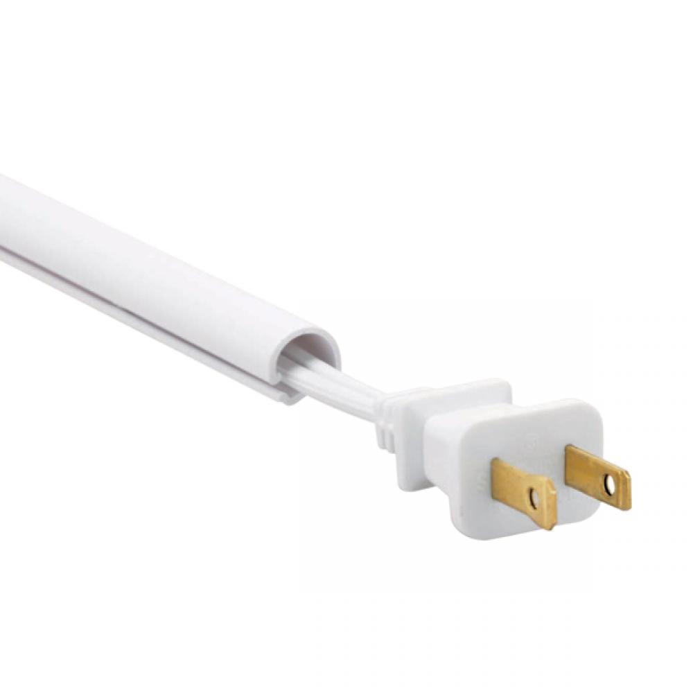 40 WHITE ELECTRIC CORD COVER