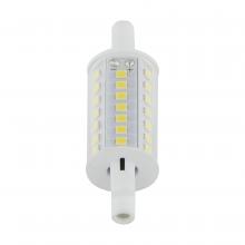Satco Products Inc. S11221 - 6 Watt LED Bulb; J-Type T3 78mm; 120 Volt; R7S Base; 4000K; Double Ended; 200 Degree Beam Angle