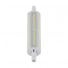 Satco Products Inc. S11222 - 10 Watt LED Bulb; J-Type T3 118mm; 120 Volt; R7S Base; 3000K; Double Ended; 200 Degree Beam Angle