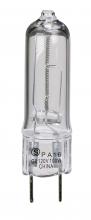 Satco Products Inc. S4622 - 100 Watt; Halogen; T4; Clear; 2000 Average rated hours; 1700 Lumens; Bi Pin G8 base; 120 Volt