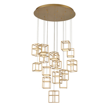 Eurofase 38259-012 - FERRO,16LT LED CHAND,GOLD