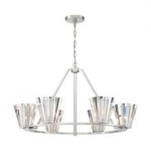 Eurofase 38866-012 - RICCA,6LT CHANDELIER,CHR