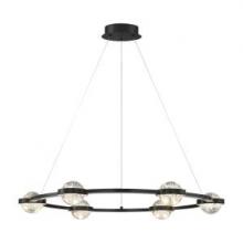 Eurofase 39308-016 - CIRCOLO, 6LT LED CHAND, BLK