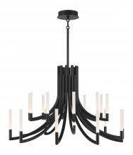 Eurofase 49012-033 - OLETTE-CHD-20LT-42IN-BK-FR