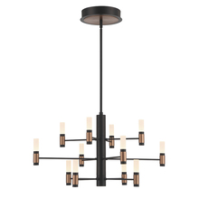 Eurofase 46353-016 - ALBANY,CHAND,12LT,LED,3TR,BLK