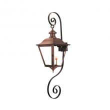 Primo Gas Lanterns JL-22G_TSBS - Gas w/Top and Bottom Scrolls