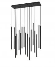 Avenue Lighting HF2802-BLK - Filmore Ave. 17 Light Multiport Pendant