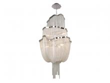 Avenue Lighting HF1402-CH - Mullholland Dr. Chrome Finish Steel Chain Hanging Foyear Fixture