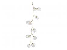 Avenue Lighting HF8080-BB - Fairfax Ave. 10 Light Glass Globe Chandelier