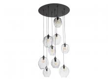 Avenue Lighting HF8149-DBZ-CL - Sonoma Ave. Collection 9 Light Pendant Cluster