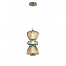 Avenue Lighting HF8970-YGY - Rosewood Aged Brass Pendant