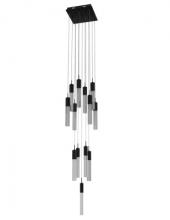 Avenue Lighting HF1905-13-GL-BK-SNW - The Original Glacier Snow Collection 13 Light Acyrlic Multi Port Pendant