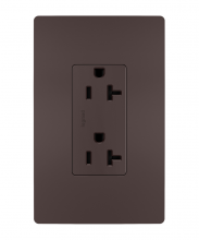 Legrand Radiant TR26352RDBCC6 - radiant? Spec Grade 20A Tamper-Resistant Receptacle, Dark Bronze