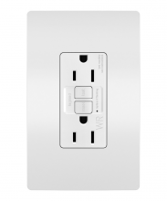 Legrand Radiant 1597TRWRNAW - radiant? 15A Tamper Resistant Outdoor Self Test GFCI Outlet, NAFTA Compliant, White