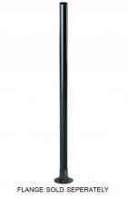 Wave Lighting 2600-BK - 8'x2.95"x.072" ALUMINUM POST BLACK - DIRECT BURIAL