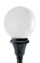 Wave Lighting C2015T-BK - PARK PLACE, STYLE "A"  BLACK, CLEAR GLOBE 20", SOCKET ONLY